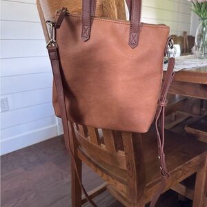 Antik Kraft Elegant Brown Leather Tote Bag in amazing condition very clean